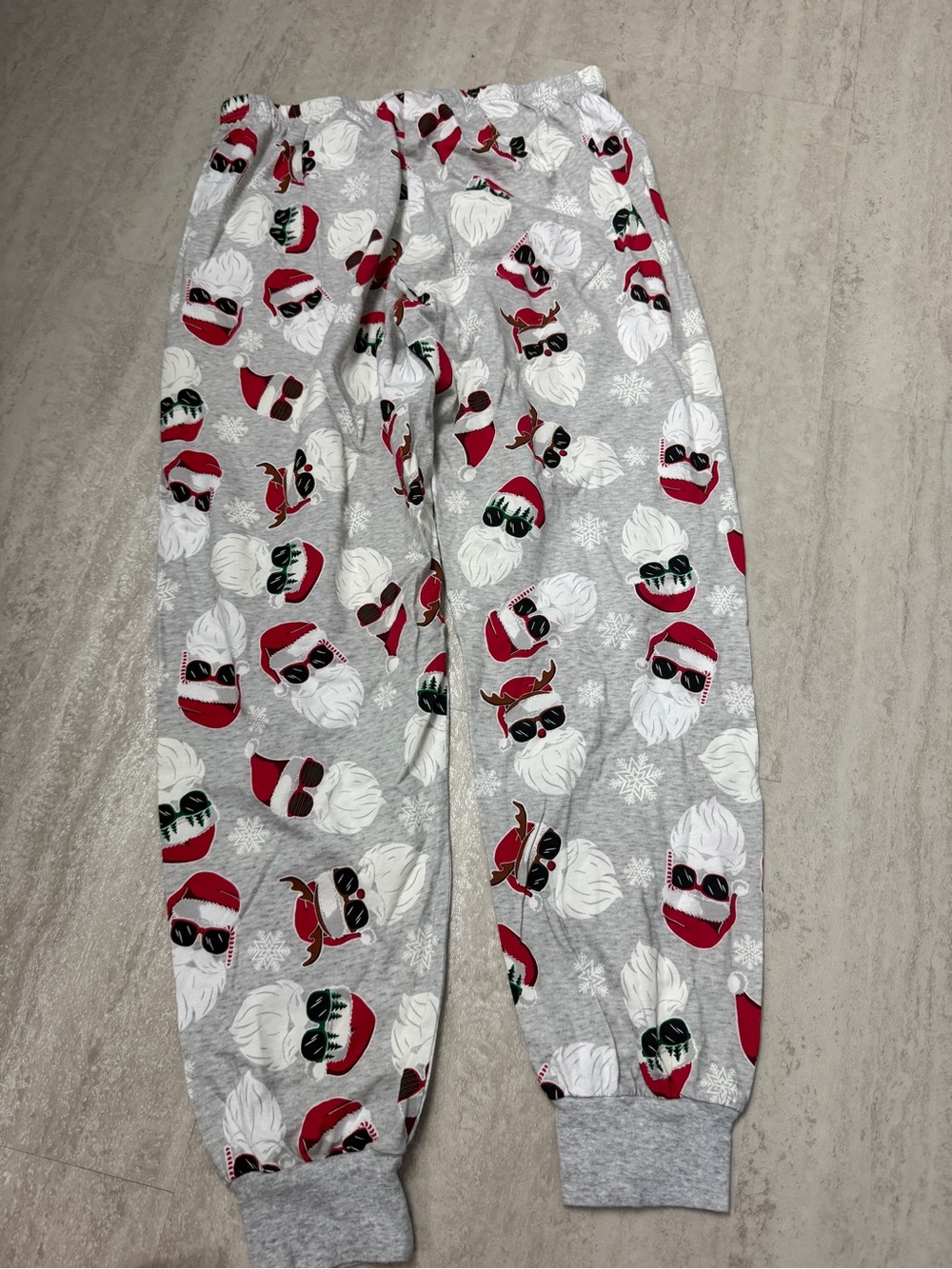 PJ Place pajamas Santa pajamas Adult matching family pajamas Ho Ho Ho - Picture 11 of 13